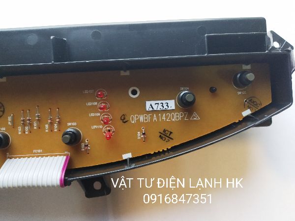 Bo mạch máy giặt SHARP - broad A733 - mạch sharp A733
