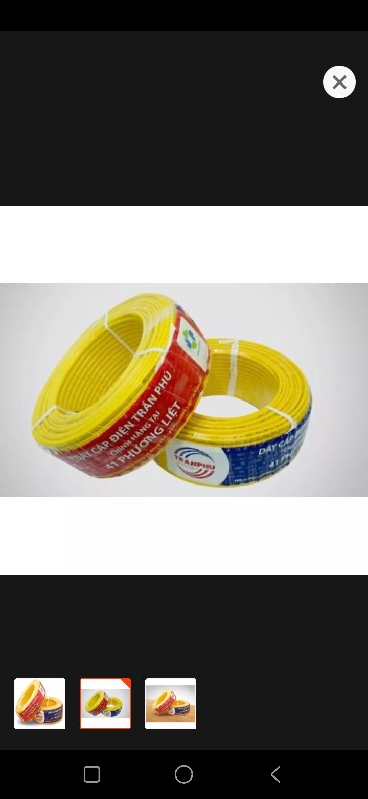 10 mét dây điện 2x2,5 trần phú