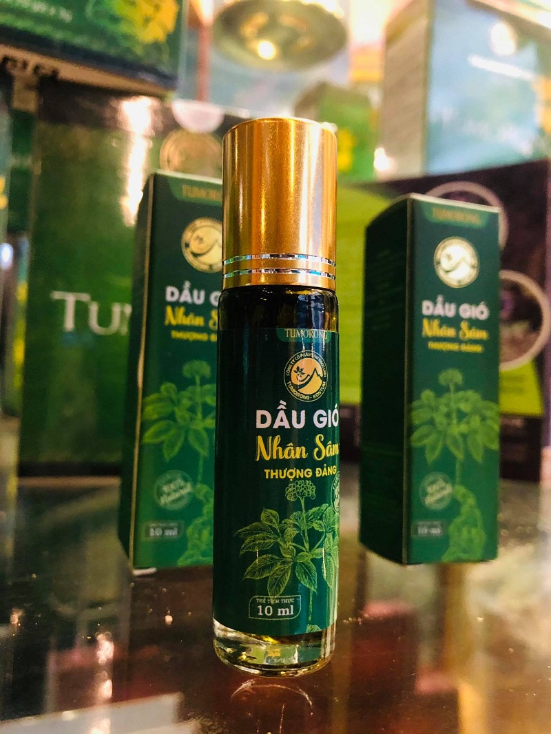 dầu gió thượng đẳng nhân sâm cao ngọc linh 10ml