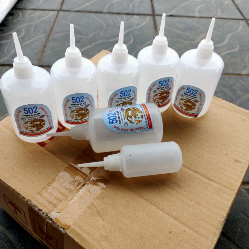 [SIÊU RẺ] Keo 502 siêu dính, khô nhanh (sẵn hàng số lượng lớn)