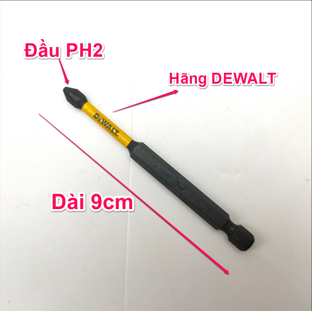 Mũi vít Dewalt 9cm