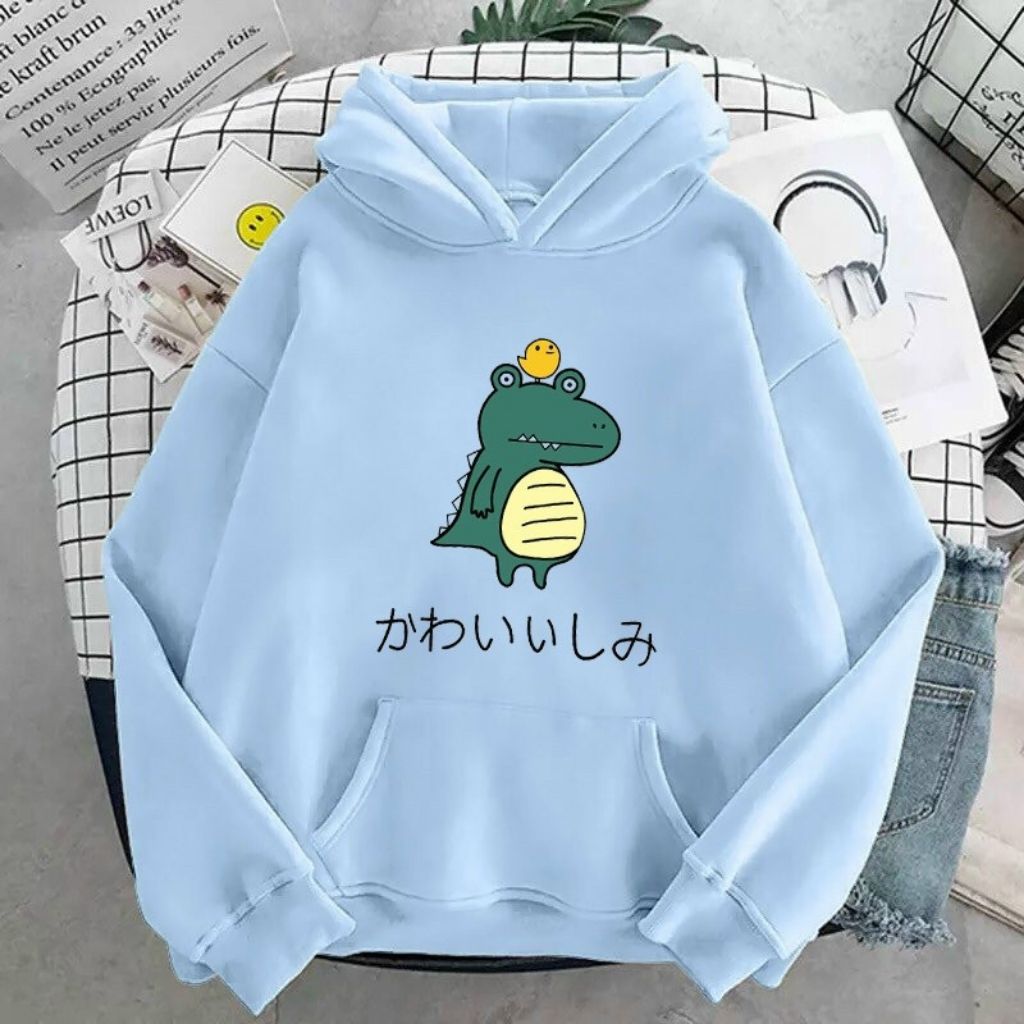 ÁO KHOÁC NỈ UNISEX FORM RỘNG NAM NỮ NHIỀU MÀU IN LOGO KHỦNG LONG CỰC ĐẸP ÁO KHOÁC HOODIE LOCAL BRAND