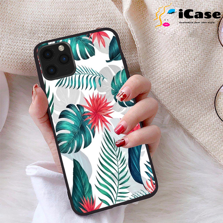 Ốp lưng iPhone 11 Pro Max viền dẻo TPU BST Hoa