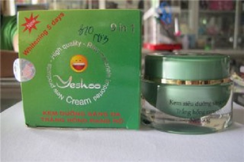 kem yeshoo trắng da 50g