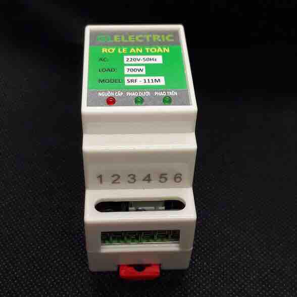 Rơ le an toàn cho phao điện (chuyền nguồn phao thành 12V an toàn) SRF-111M