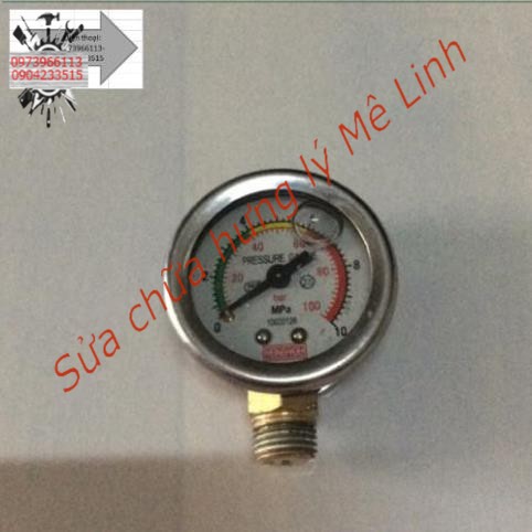 Đồng hồ áp lực cho máy rửa xe cao áp-