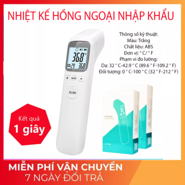 [HÀNG XỊN] Máy Đo Nhiệt Kế Hồng Ngoại Đa Năng - Thiết Bị Cần Thiết Cho Cả Gia Đình Bạn - AN Toàn Tiện Lợi, Kiểm Tra Sức Khỏe Nhanh Chóng Và Chính Xác -Nhiệt Kế Hồng Ngoại Đa Năng Tốt  ... BẢO HÀNH 6 THÁNG bán chạy