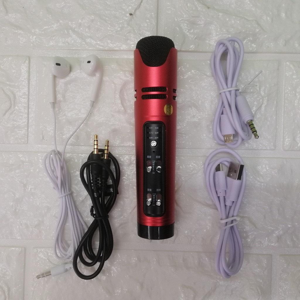 Micro kiêm sound card live stream C16 chất lượng cao
