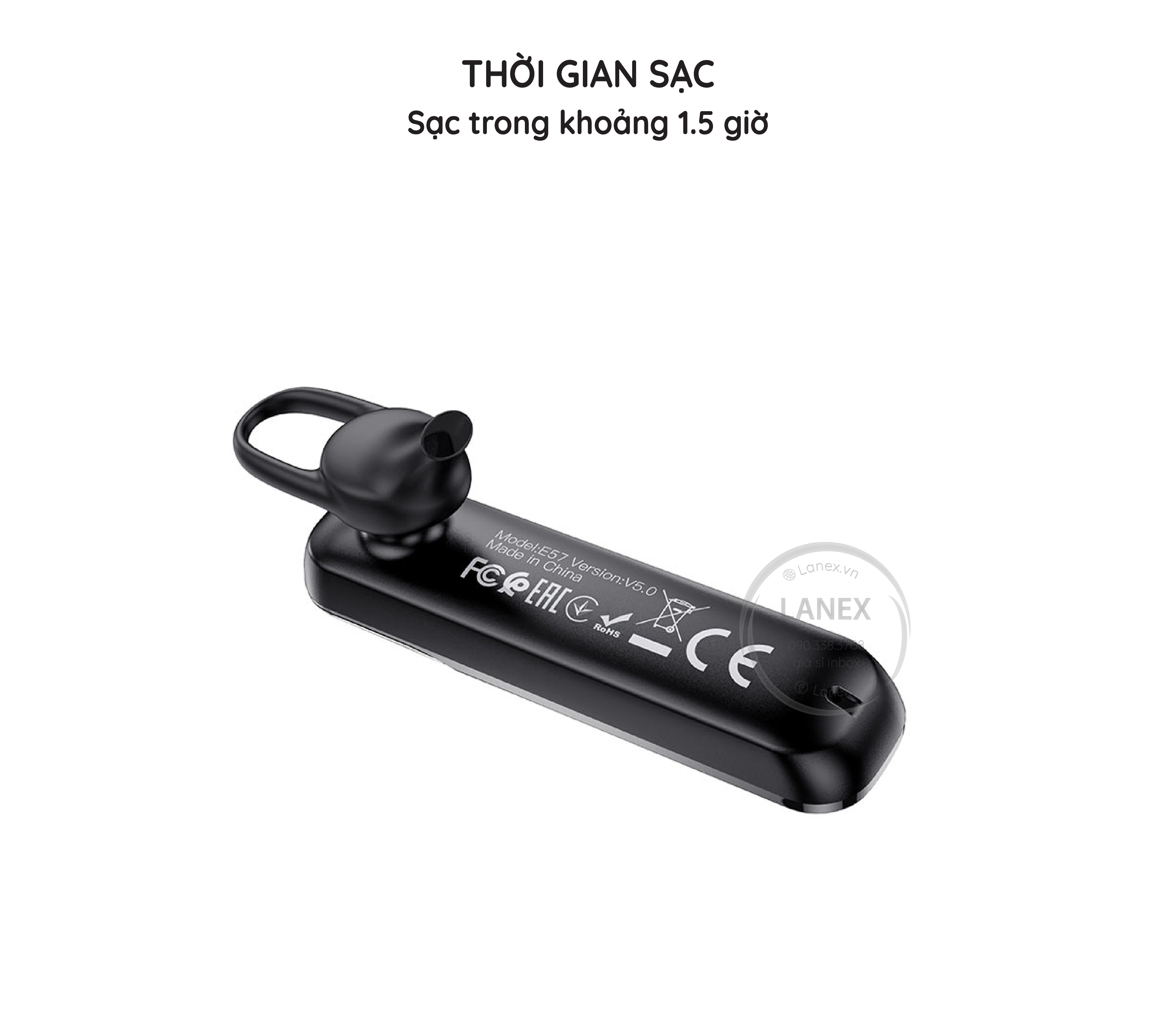 Tai Nghe Bluetooth Hoco E57 1 Bên V5.0 Có Mic