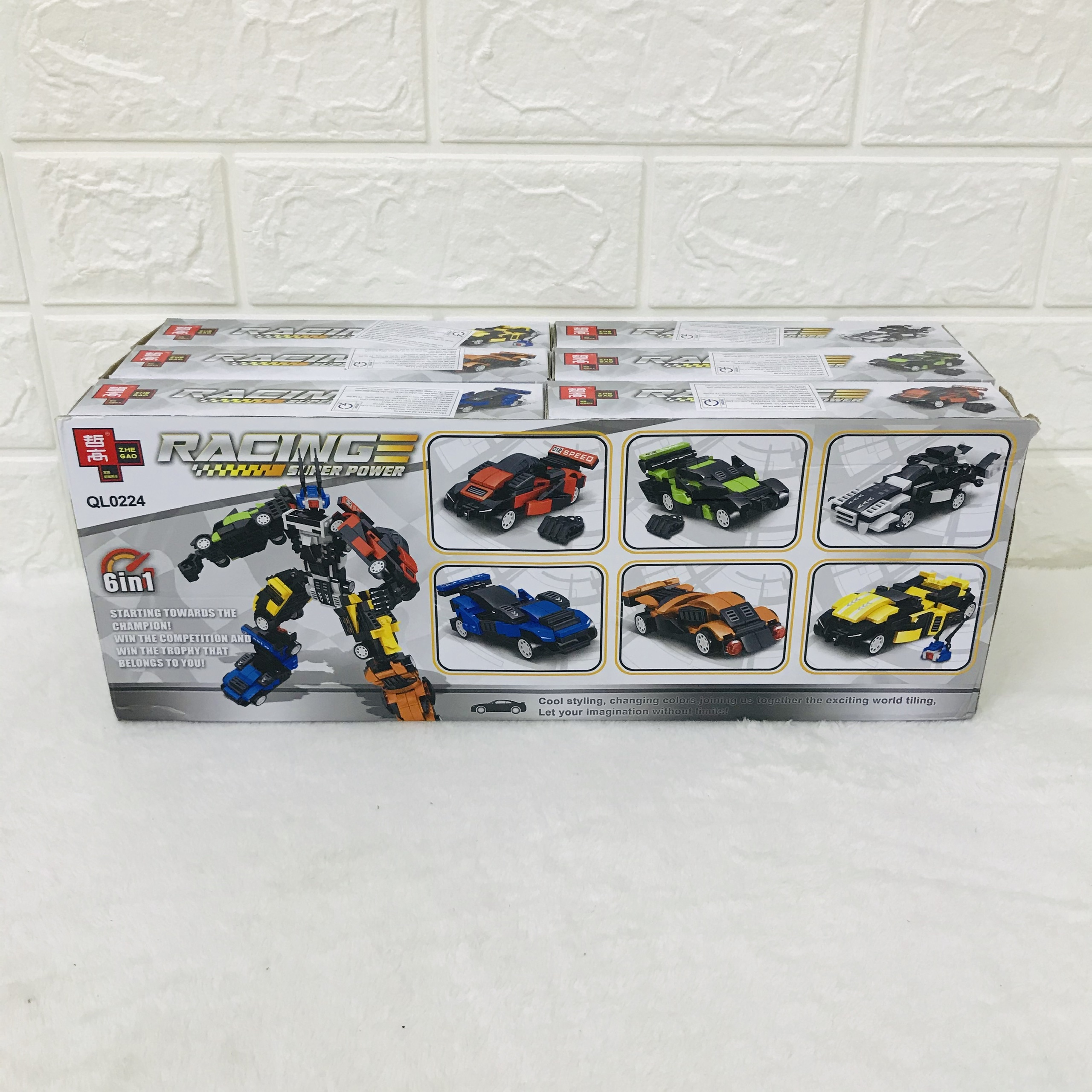 LEGO XẾP HÌNH ROBOT BIẾN HÌNH OTO