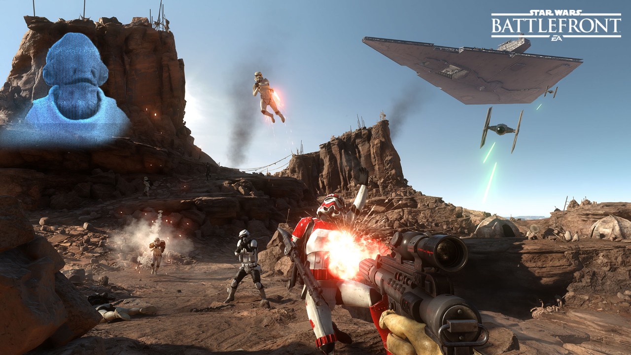 Đĩa Game 2ND Star Wars Battlefront cho máy PS4 PS5