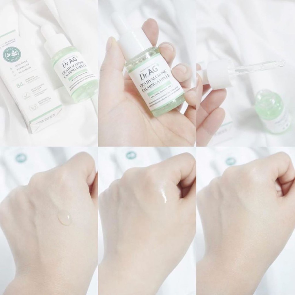 [SẴN] Tinh Chất DR.AG+ Cica Hyaluronic Calming Ampule.