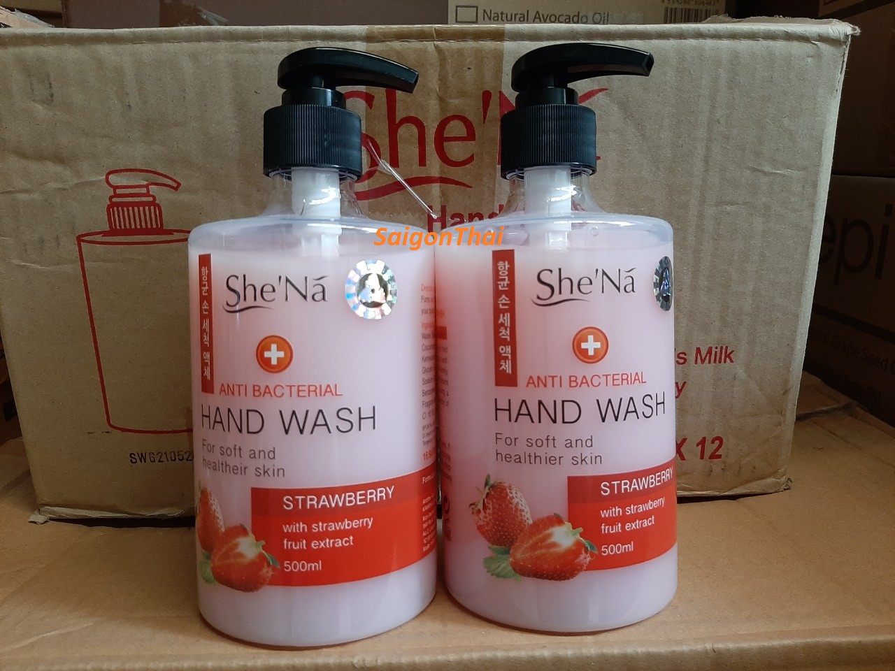 Nước Rửa Tay Diệt Khuẩn SheNa Malaysia 500ml