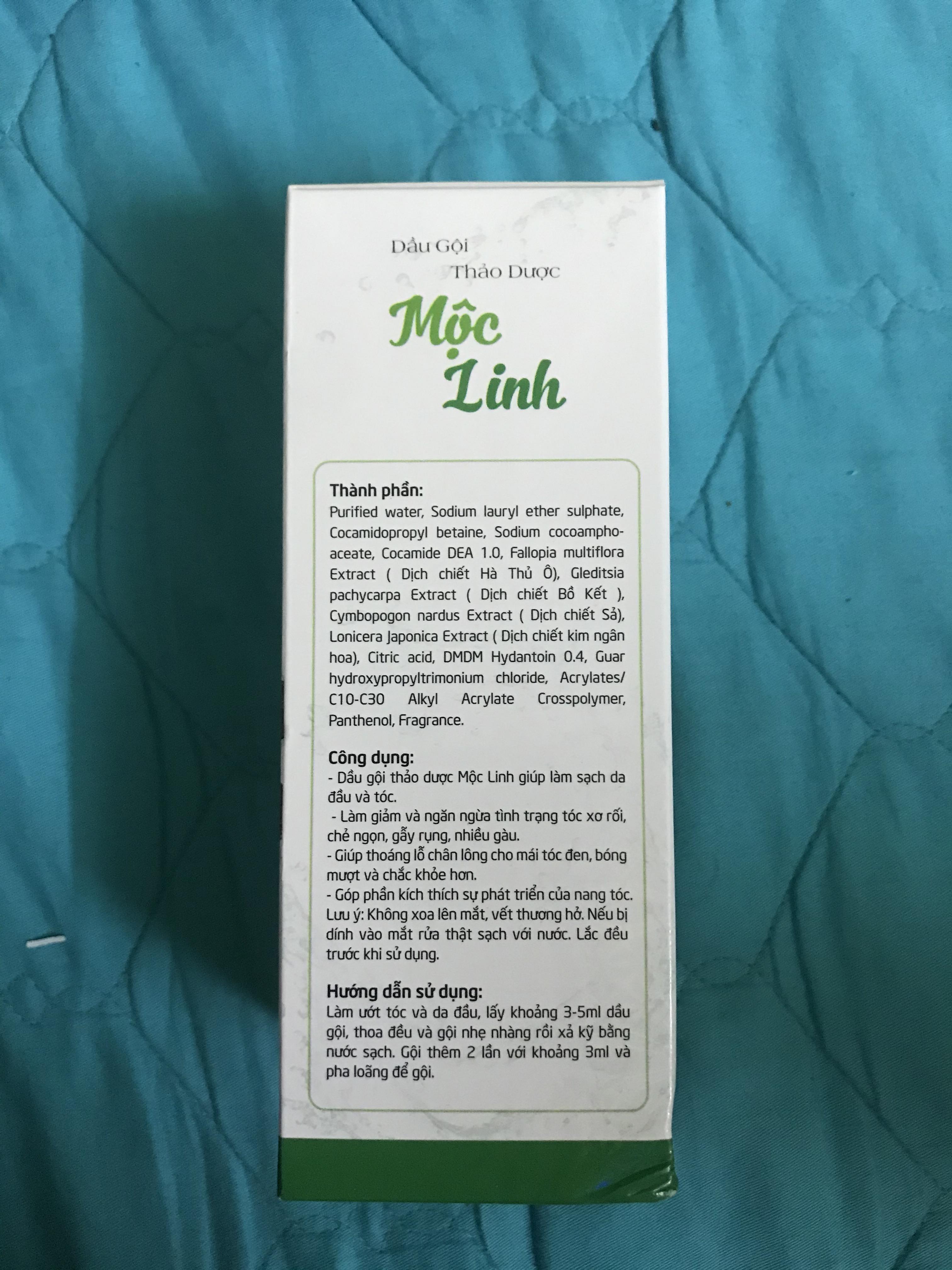 DẦU GỘI THẢO DƯỢC MỘC LINH