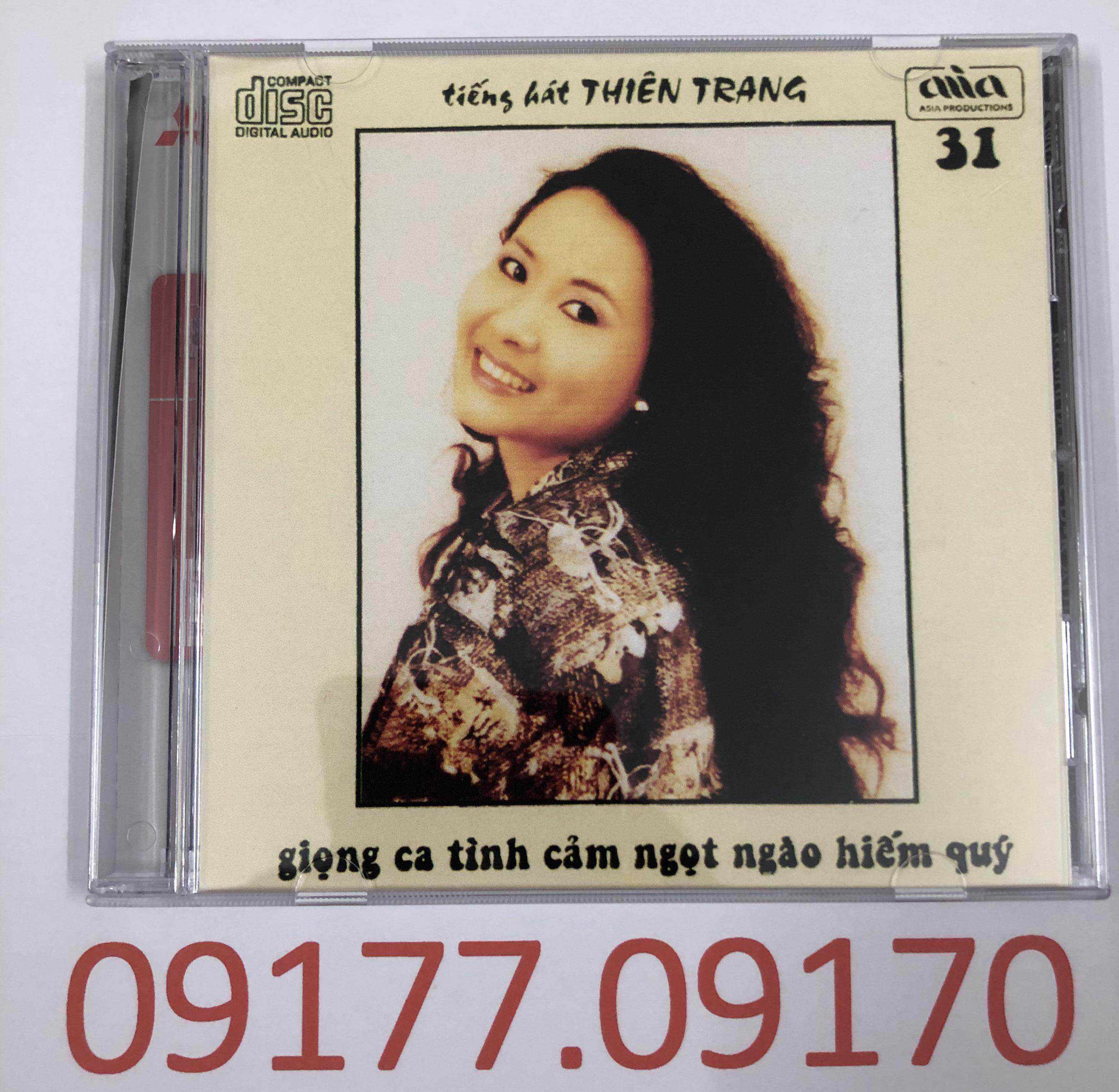 [HCM]CD Tiếng Hát Thiên Trang - TÌnh Khúc Anh Bằng