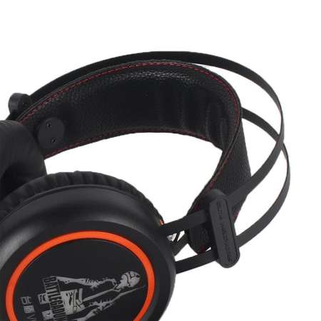 JUWE ใหม่ล่าสุด A6L USB Over-Ear ชุดหูฟังเล่นเกมหูฟังพร้อมไมโครโฟนสำหรับ Gamer คอมพิวเตอร์