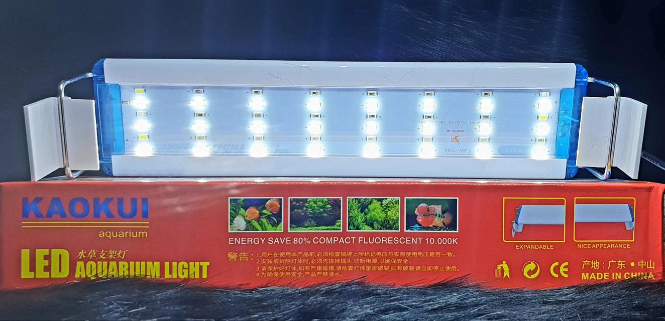 Đèn Led Thuỷ Sinh Ánh Sáng 10000K 6 Hàng Bóng Siêu Sáng - Led Máng Kaokui Cho Bể Cá