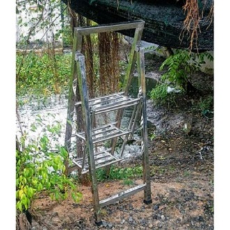 THANG XẾP GỌN 100% INOX XỊN SÒ - ĐỦ CÁC BẬC