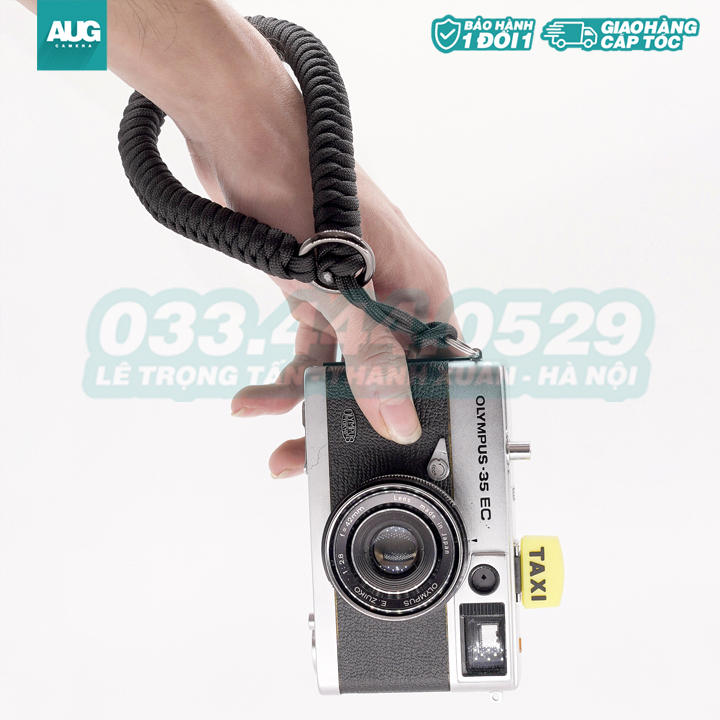 Dây đeo máy ảnh cổ tay, đeo cổ Leica – Canon – Sony… Cao Cấp nhiều màu – AUG Camera Hà Nội