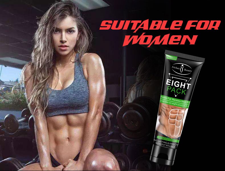Kem Tan Mỡ Bụng Eight Pack Đốt Cháy Mỡ Thừa Siêu Nhanh 80G