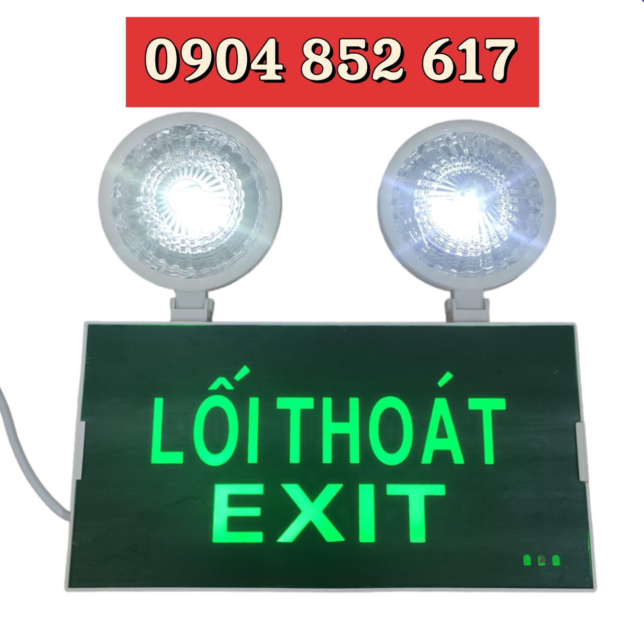 [Chính Hãng] Đèn EXIT lối thoát, LED 1 mặt, 2 mặt