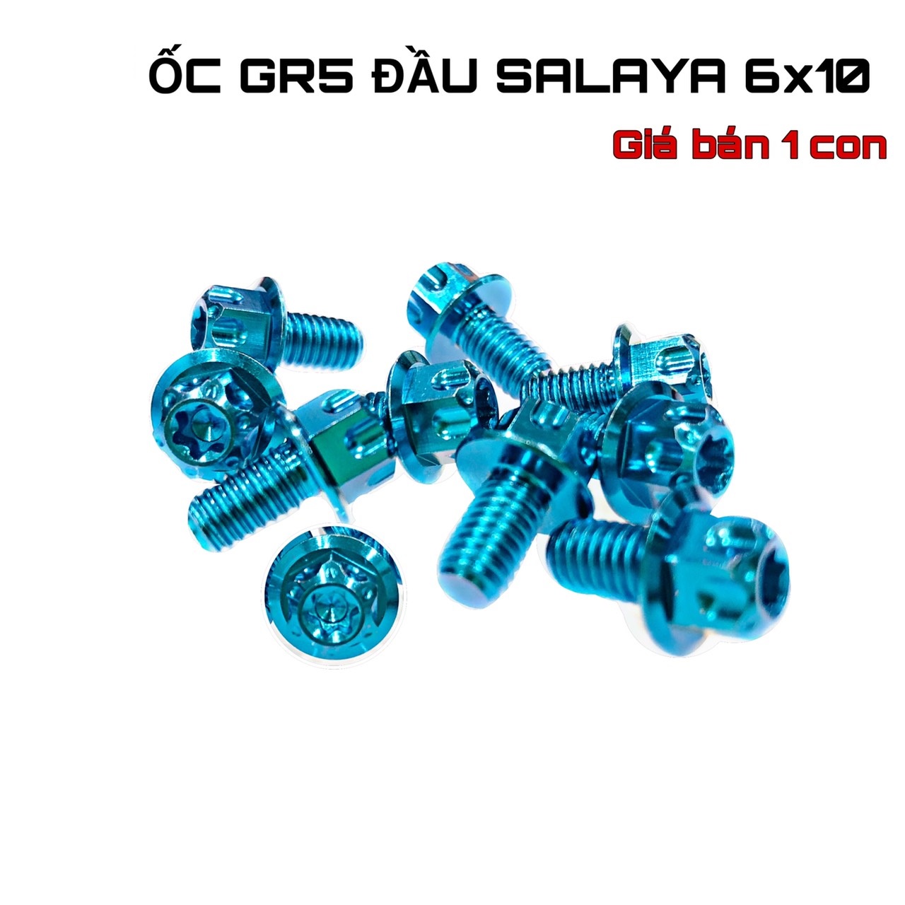 [HCM]ỐC GR5 ĐẦU SALAYA SIZE 6li