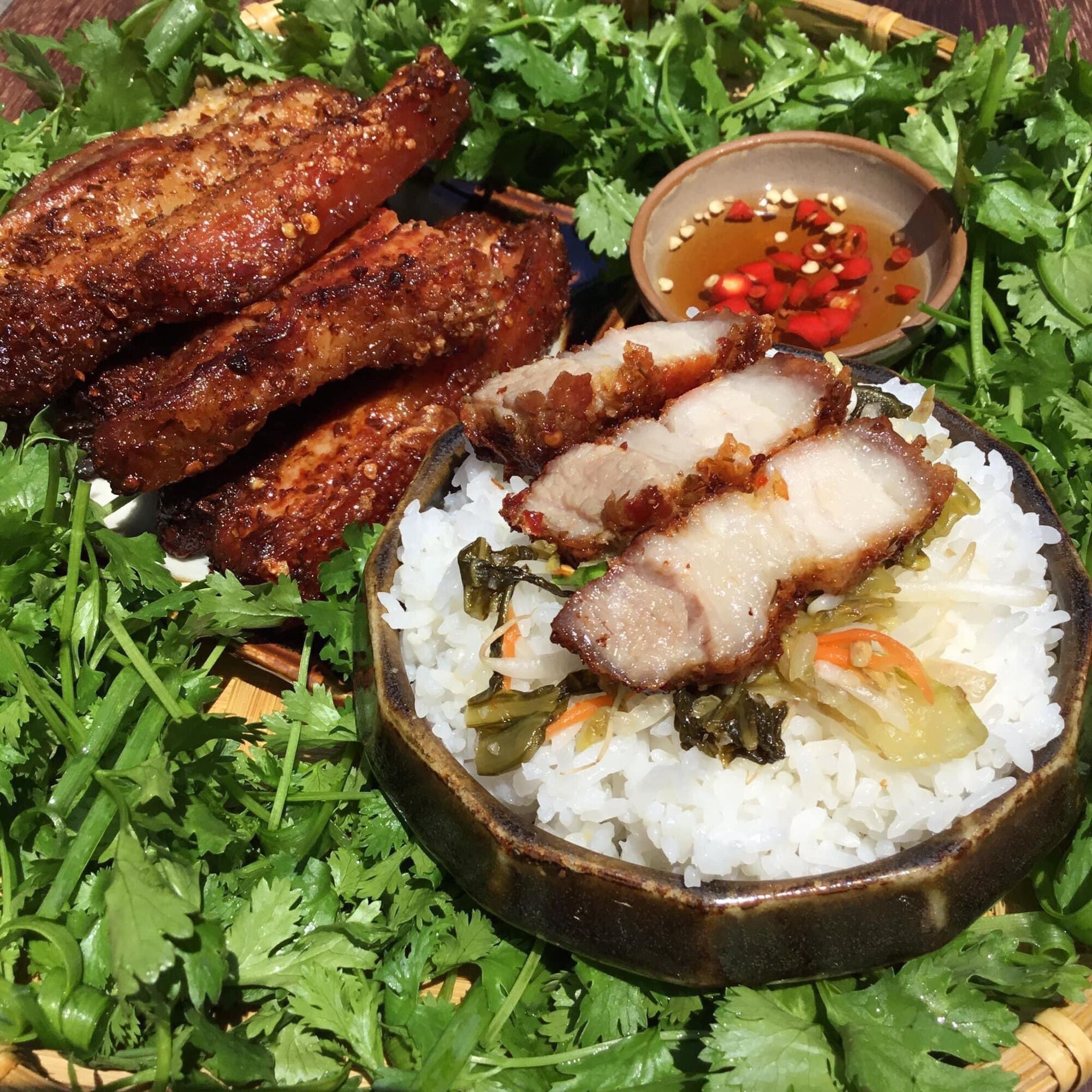 Ba rọi ướp xả ớt 1 nắng 500gr
