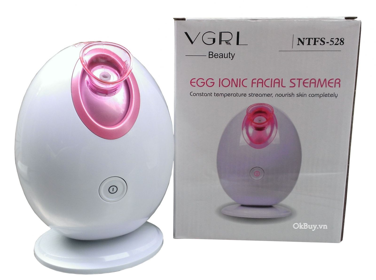 [HCM]Máy Xông Hơi Mặt Ion Âm VGRL NTFS-528
