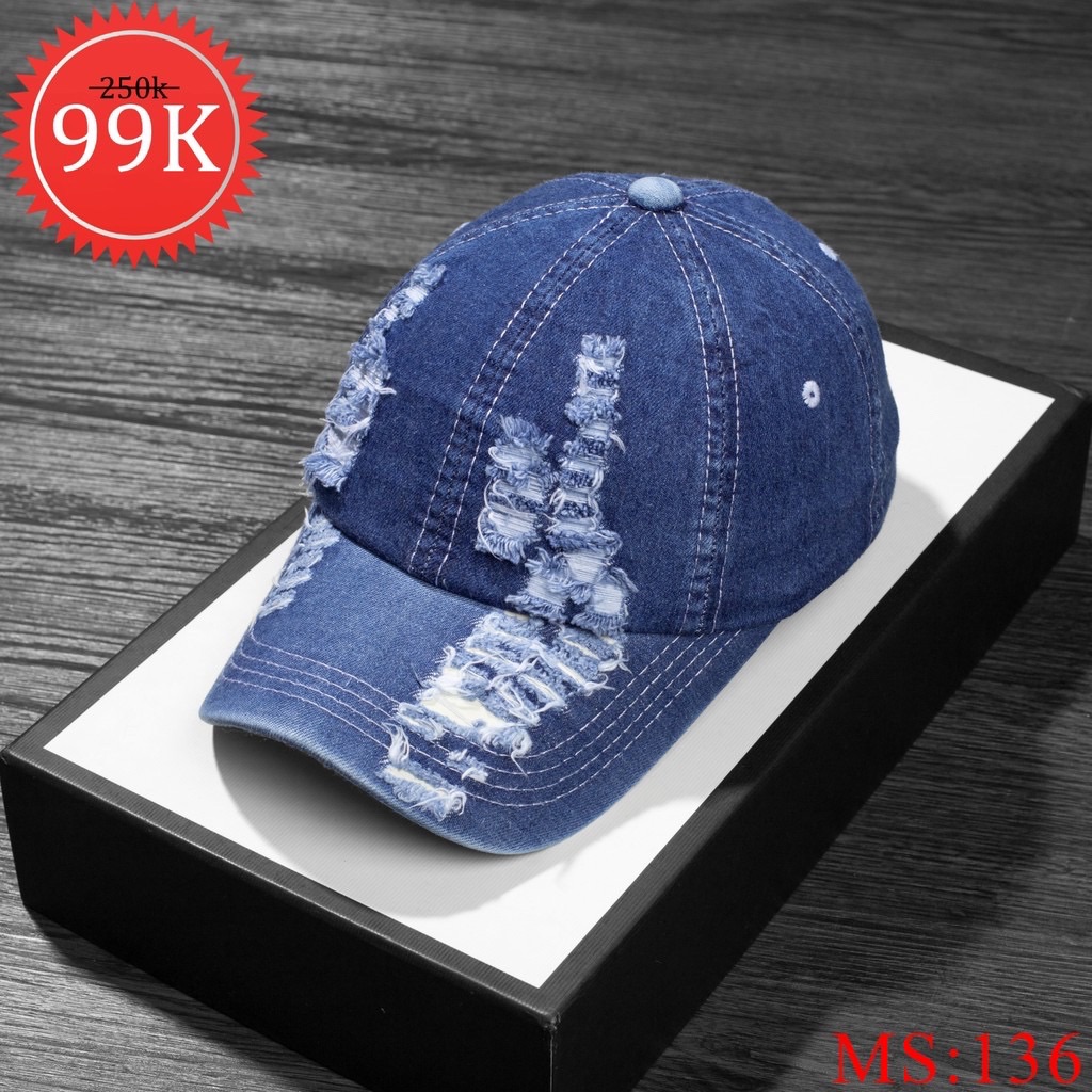 NÓN KẾT JEANS TƯA TRƠN SIÊU BỤI BẶM NAM NỮ / NÓN JEANS