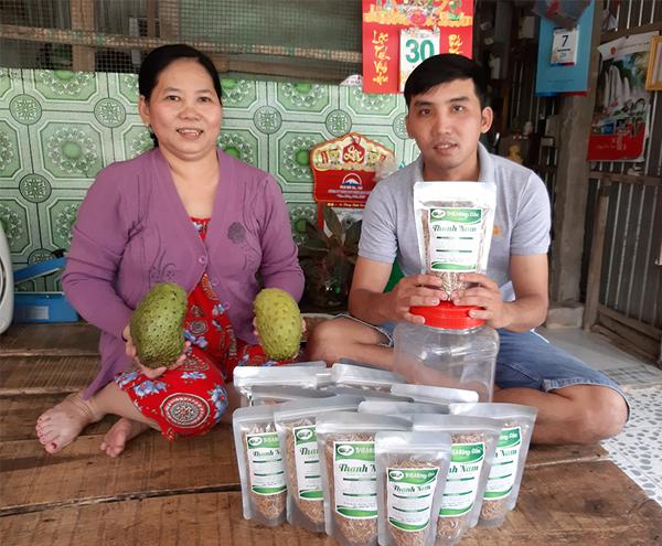 1kg trà mảng cầu xiêm - cao cấp