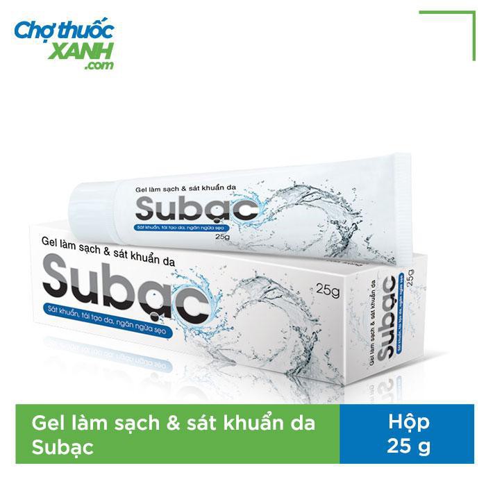 Gel làm sạch da sát khuẩn Su bạc CN112