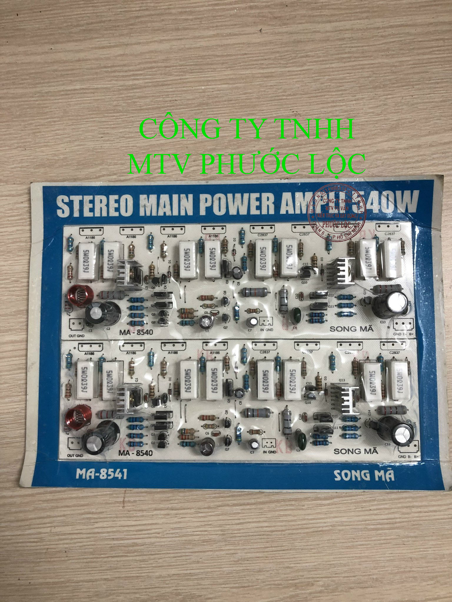MẠCH CÔNG SUẤT AMPLY 16 SÒ 540W