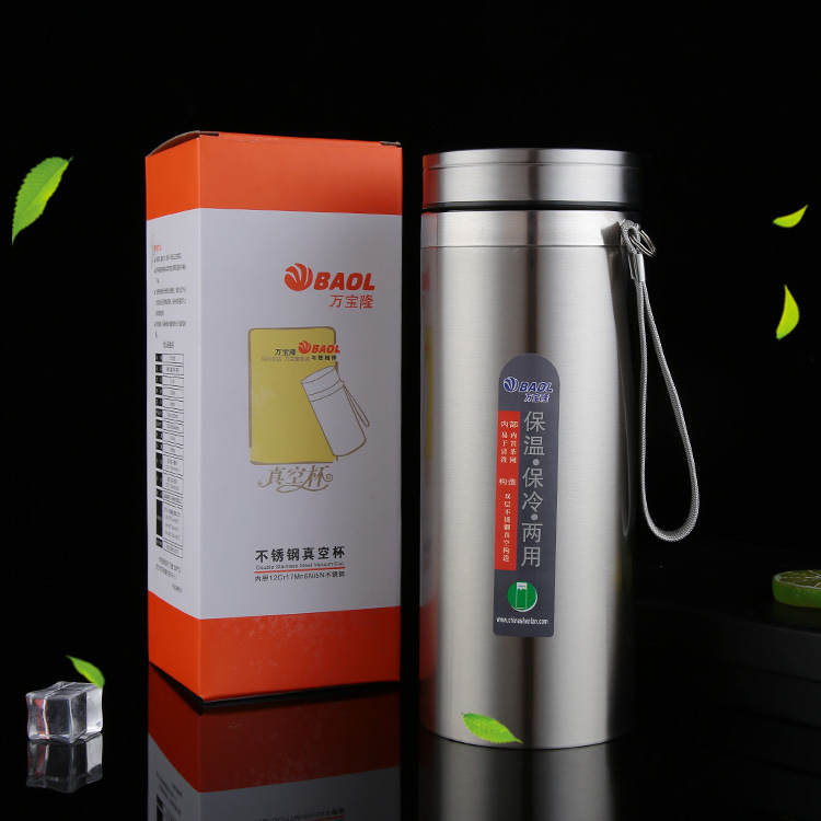 Bình Giữ Nhiệt Inox 3 Lớp Cao Cấp Kèm Tấm Lọc dung tích 1200ml. Giúp Bạn Giữ Nước Được Cả Ngày Làm Việc