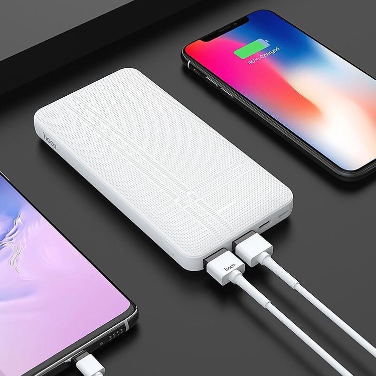 Pin Sạc Dự Phòng Hoco J48  lõi Polymer 2 Cổng USB 2.0A 10000mah