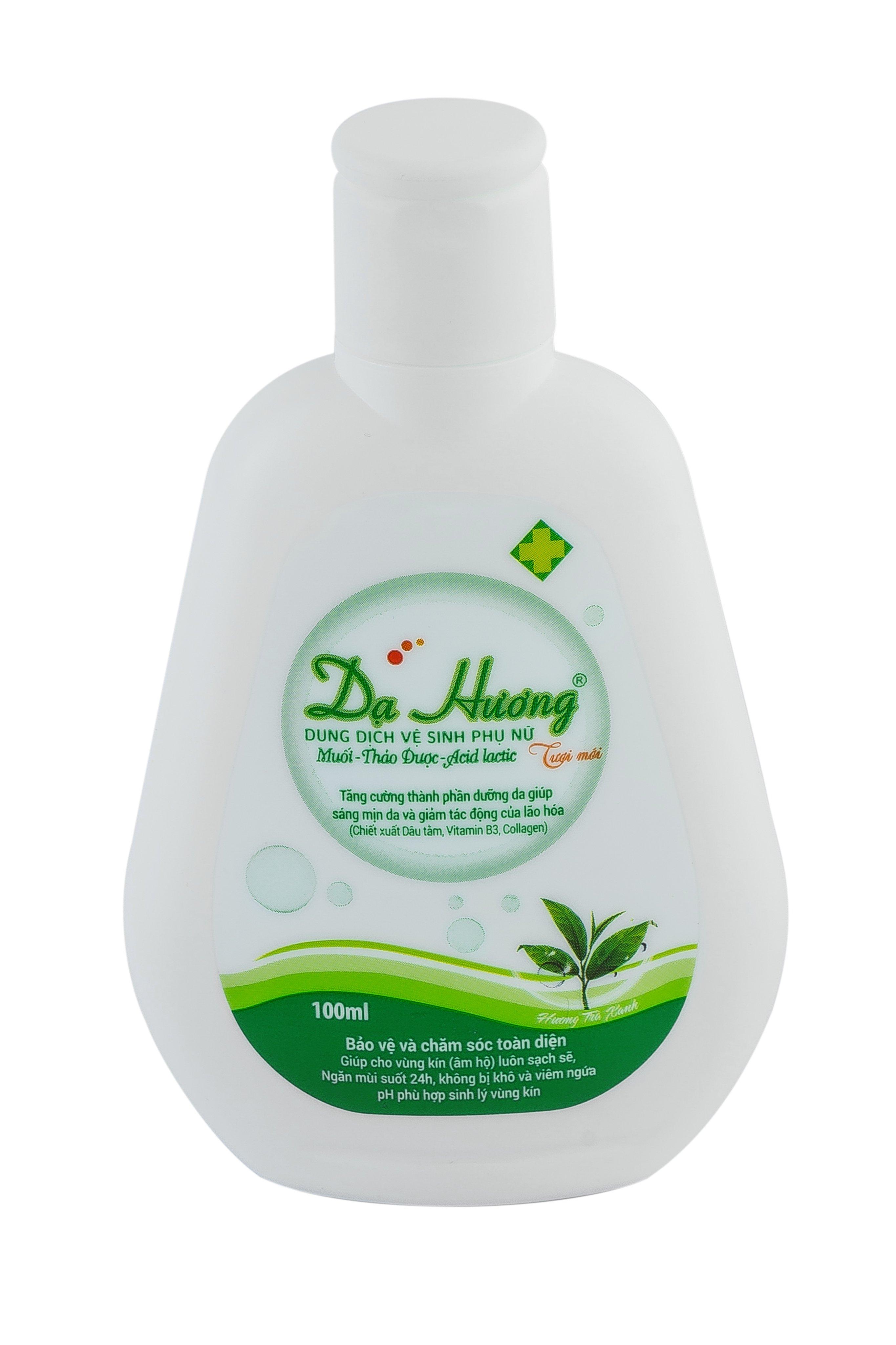 Dung dịch vệ sinh phụ nữ Dạ Hương trà xanh 100ml
