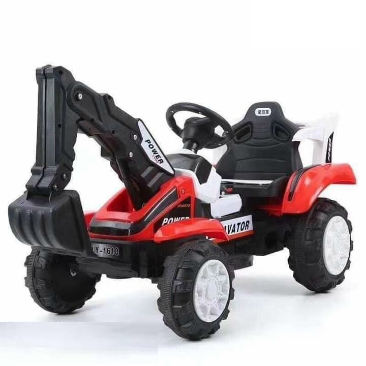 [siêu rẻ] XE CẦN CẨU ĐIỆN/ MÁY XÚC ĐIỆN CHO BÉ
