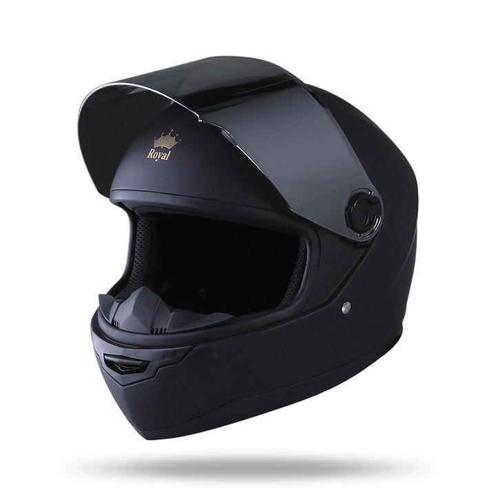 Mũ fullface royal đen 136