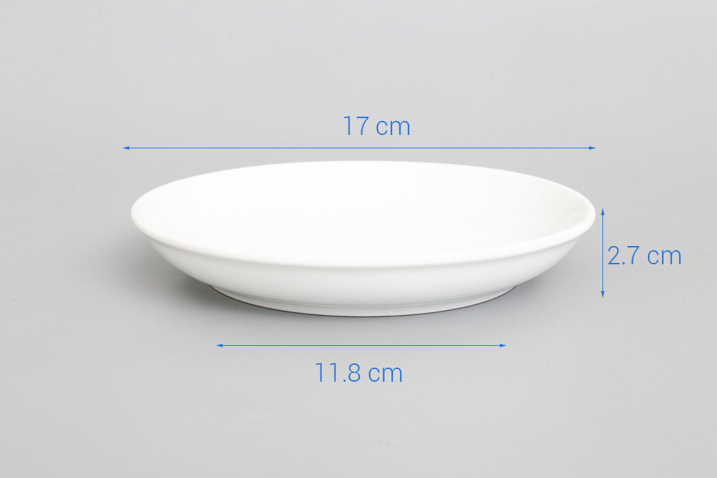 [HCM]Dĩa sâu sứ 17 cm Chuan Kuo CK03 TAB6ML127