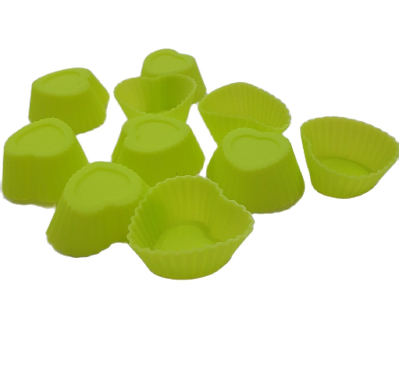Bộ 10 khuôn silicon 3,5cm hình trái tim