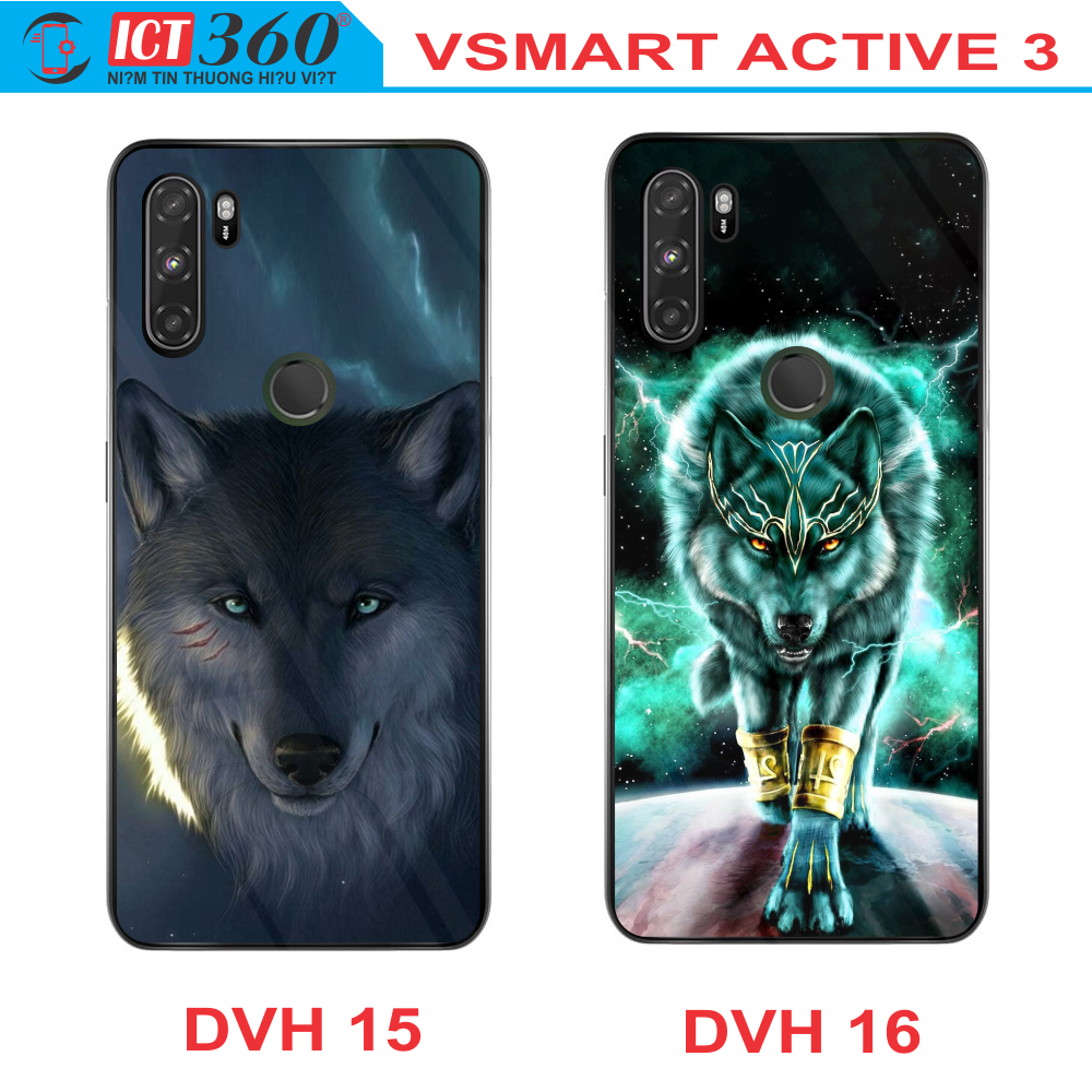 Ốp Lưng Kính VSMART ACTIVE 3 - in Theo Yêu Cầu ( Nhiều Hình)