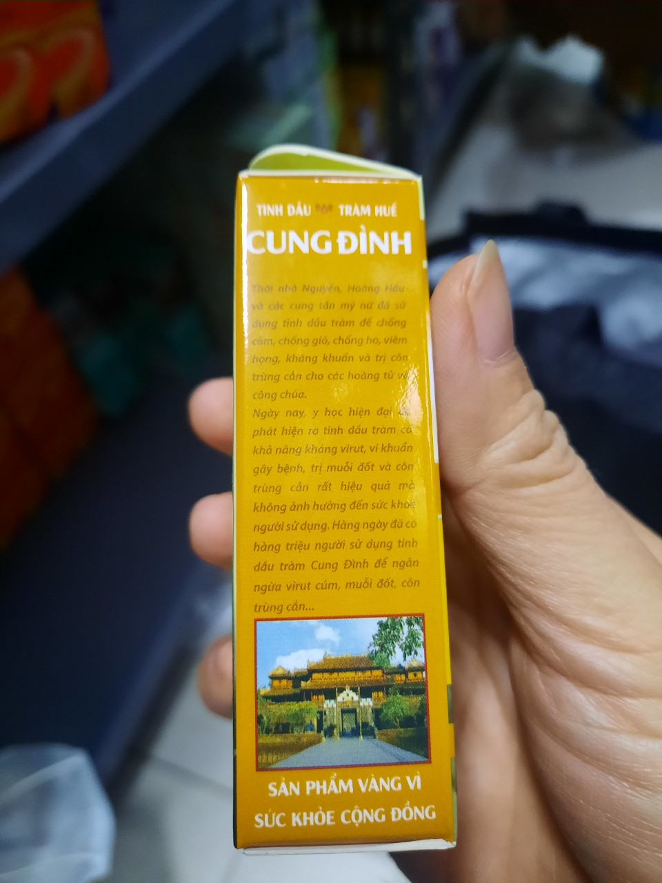 TINH DẦU TRÀM HUẾ CUNG ĐÌNH 12ML