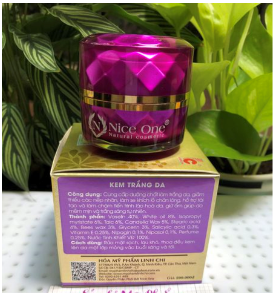 Kem Nice One trắng da chống nắng 16g