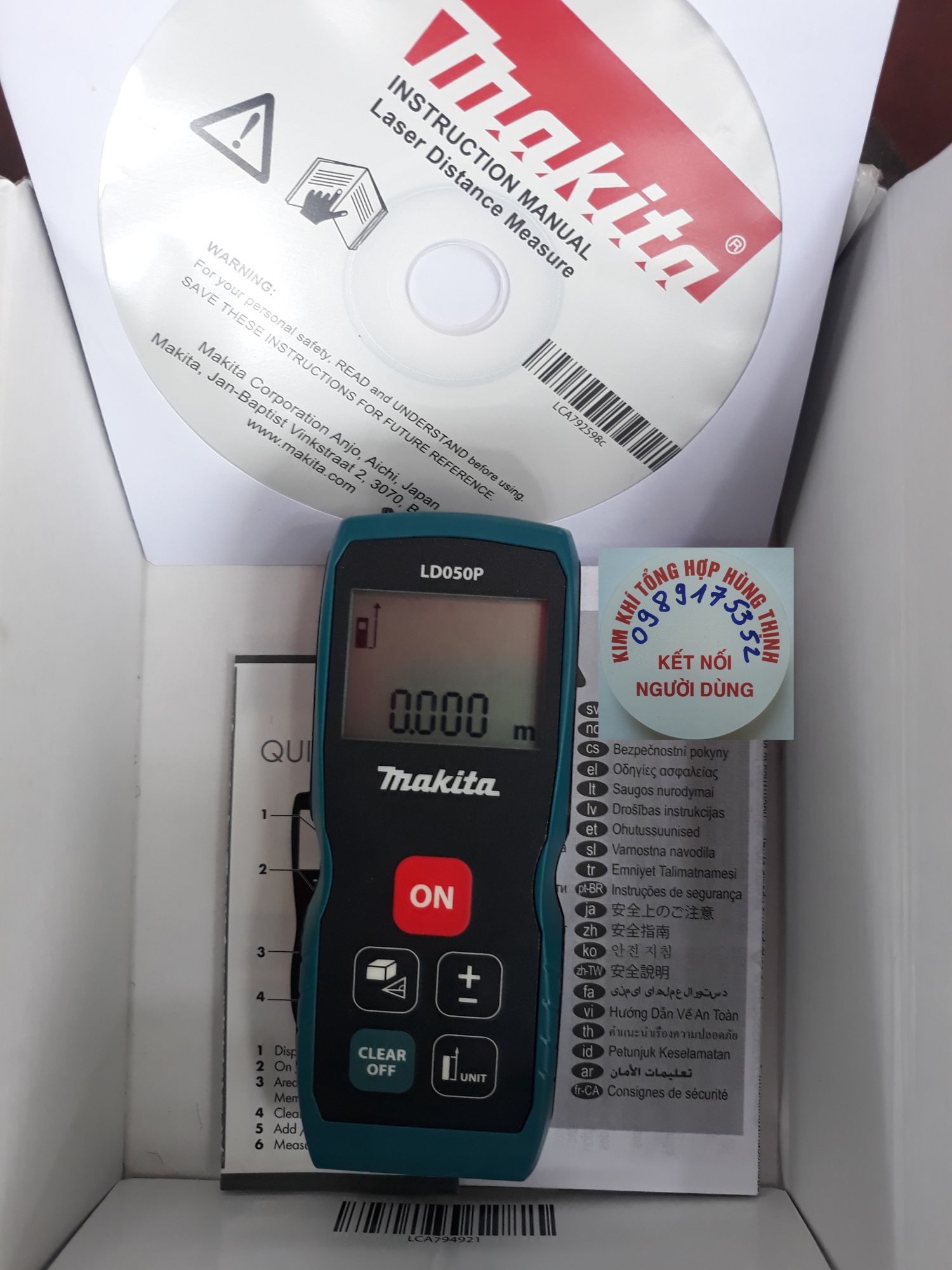 thước đo khoảng cách makita LD050P