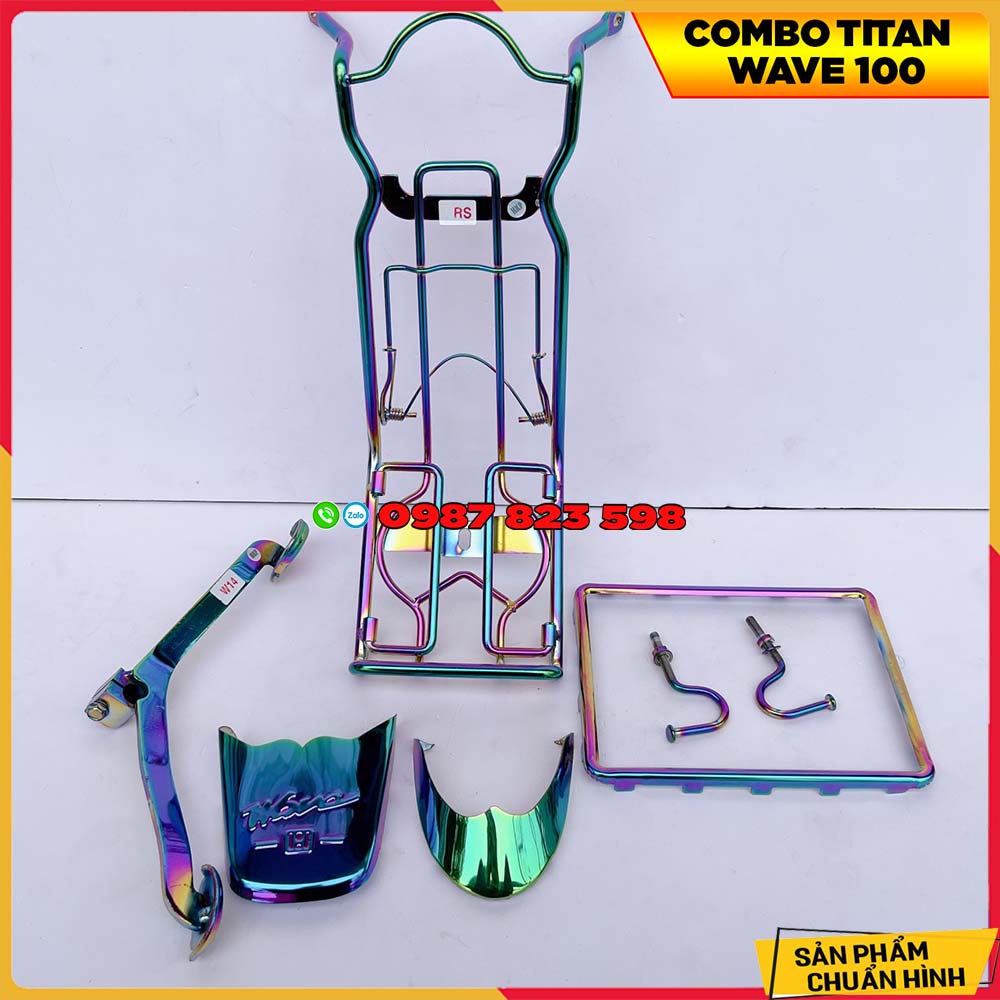 Combo 5 Món Titan Wave 100 - Combo Wave S, RS ( 100cc) - Như Ảnh