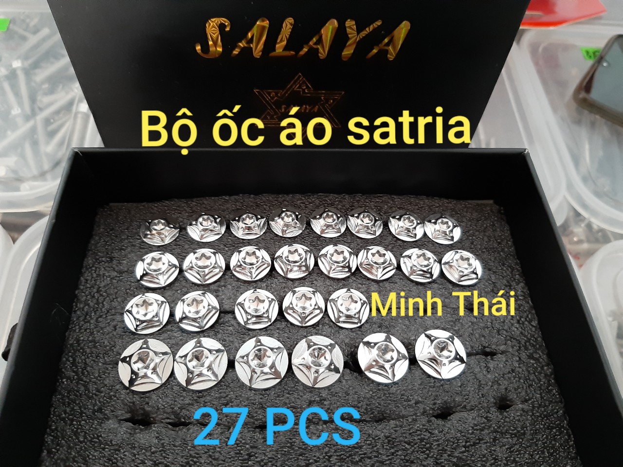 [HCM]bộ ốc áo satria salaya