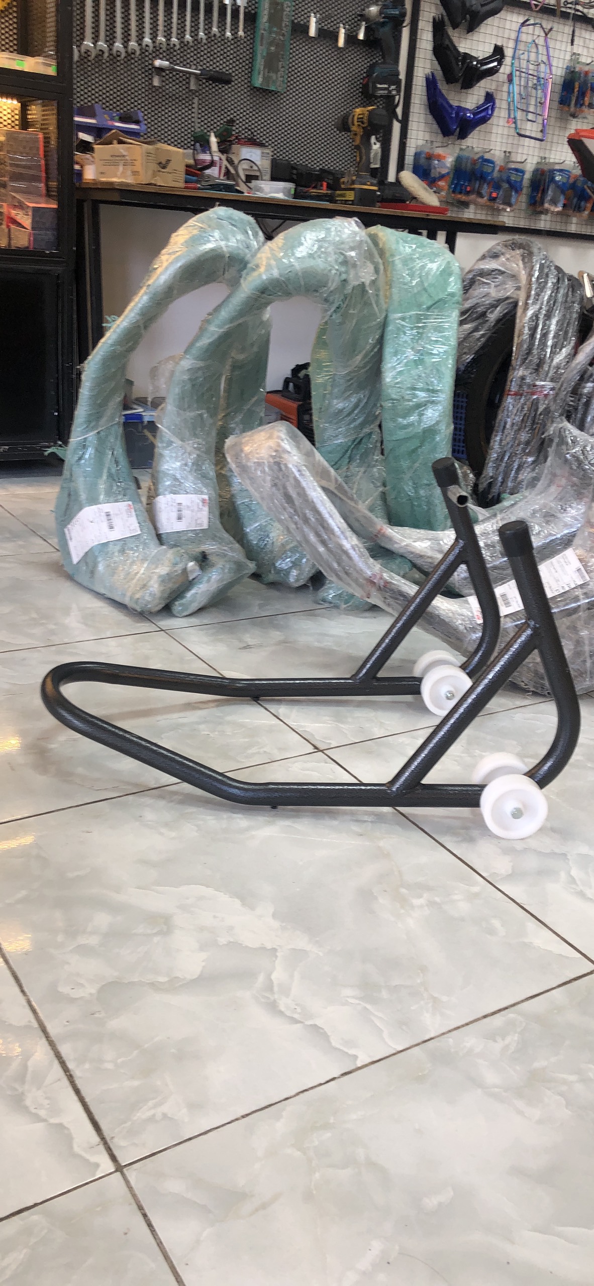 Ben nâng xe máy dùng mọi loại xe (bản nâng cấp)