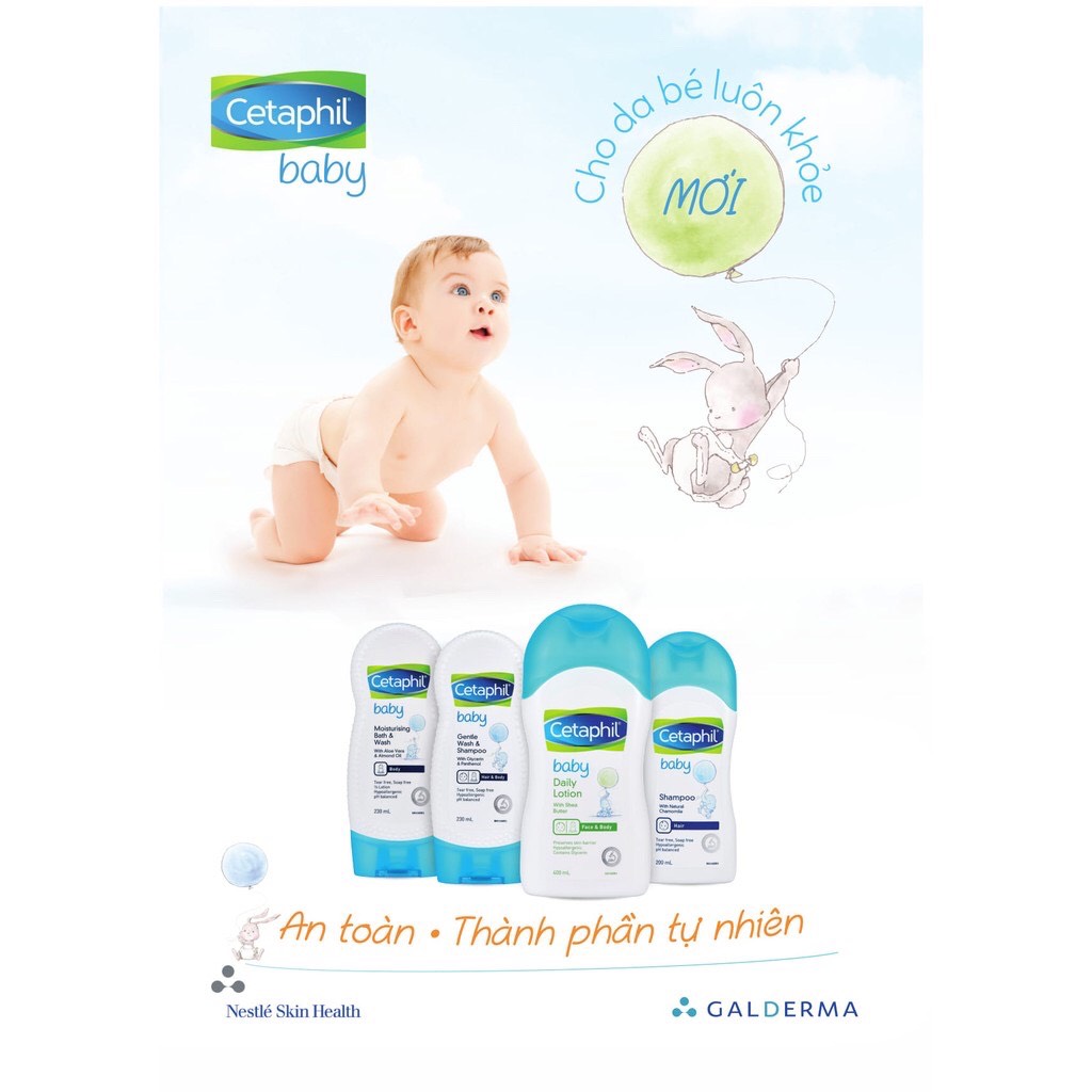 Dầu gội CETAPHIL BABY SHAMPOO 200ml