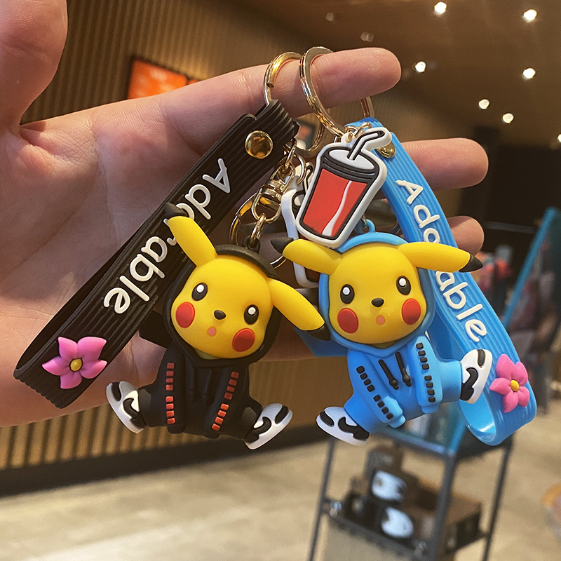 Móc khóa Pikachu - Nhiều màu