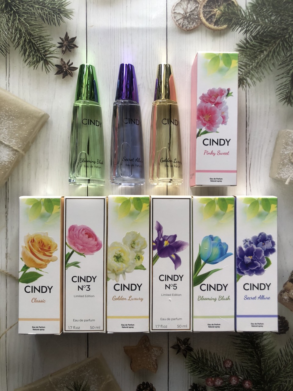 Nước Hoa CINDY chai 50ml- chính hãng