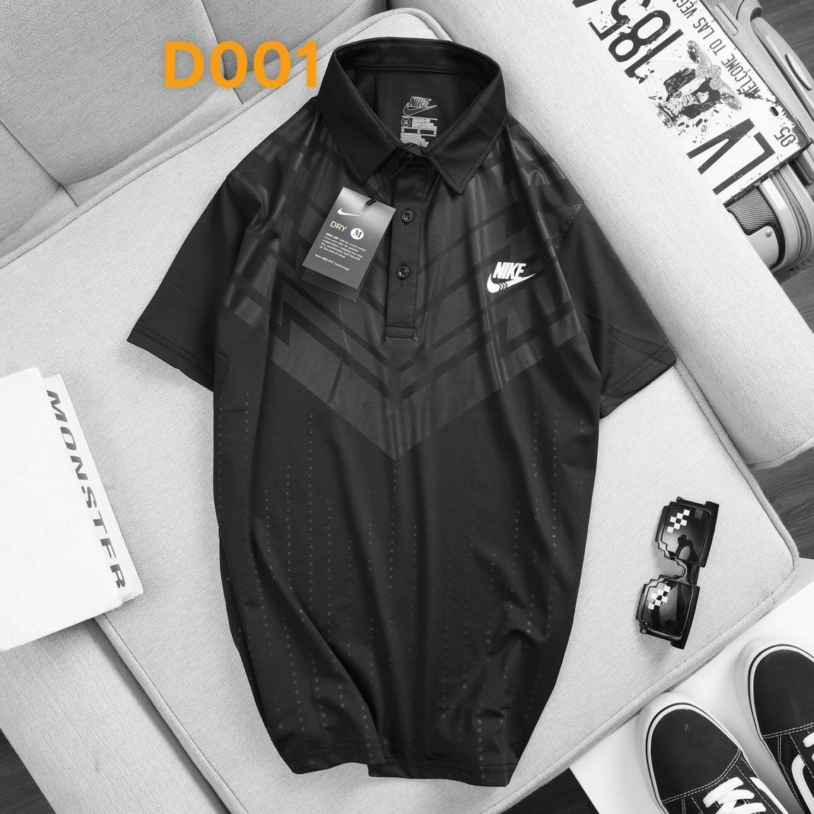 Áo thun lạnh nam cỗ bẽ thời trang hot